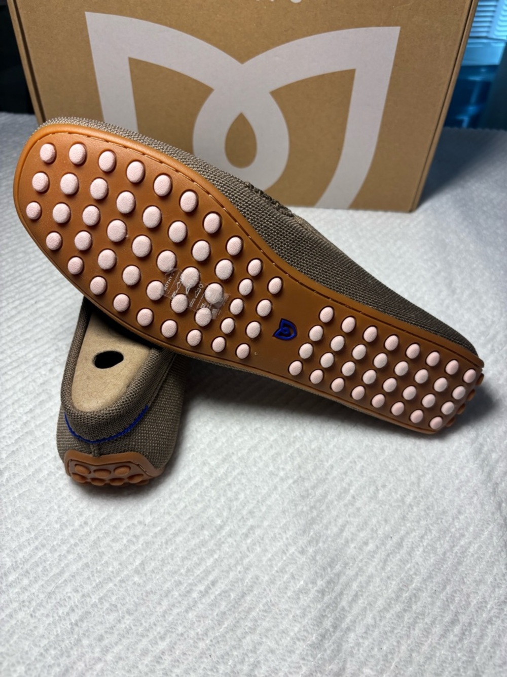 Rothy's Driver Loafers Portobello (taupe) - Picture 5 of 6